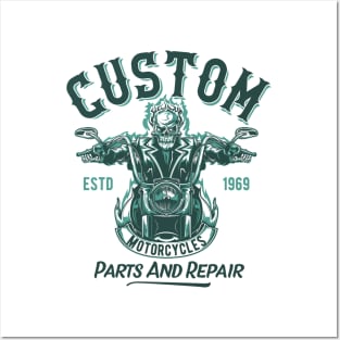 Custom part and repair Posters and Art